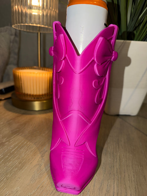 3D PRINTED COWGIRL BOOT COOZIE
