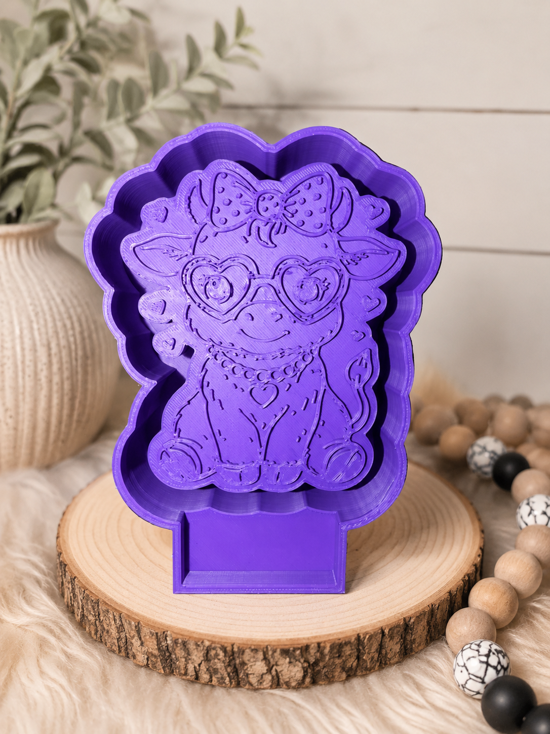CUTE COW FRESHIE MOLD
