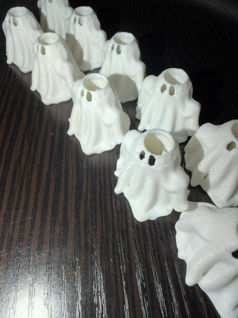 GHOSTLY HALLOWEEN 3D STRAW TOPPER