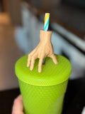 Thing (ADDAMS FAMILY) 3D Printed Straw Topper